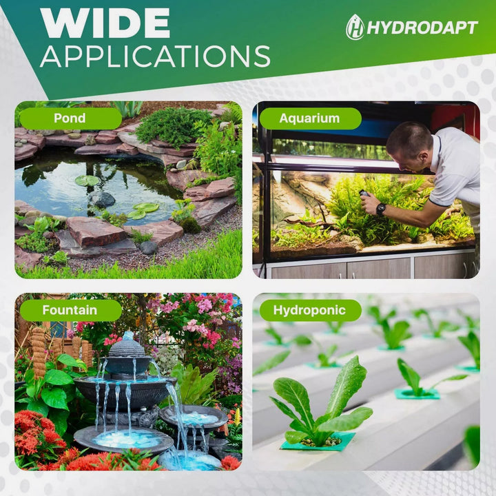 Hydrodapt Submersible Water Pump 30W 550 Gph (Aquarium, Pond & Fountain) - MHL1500