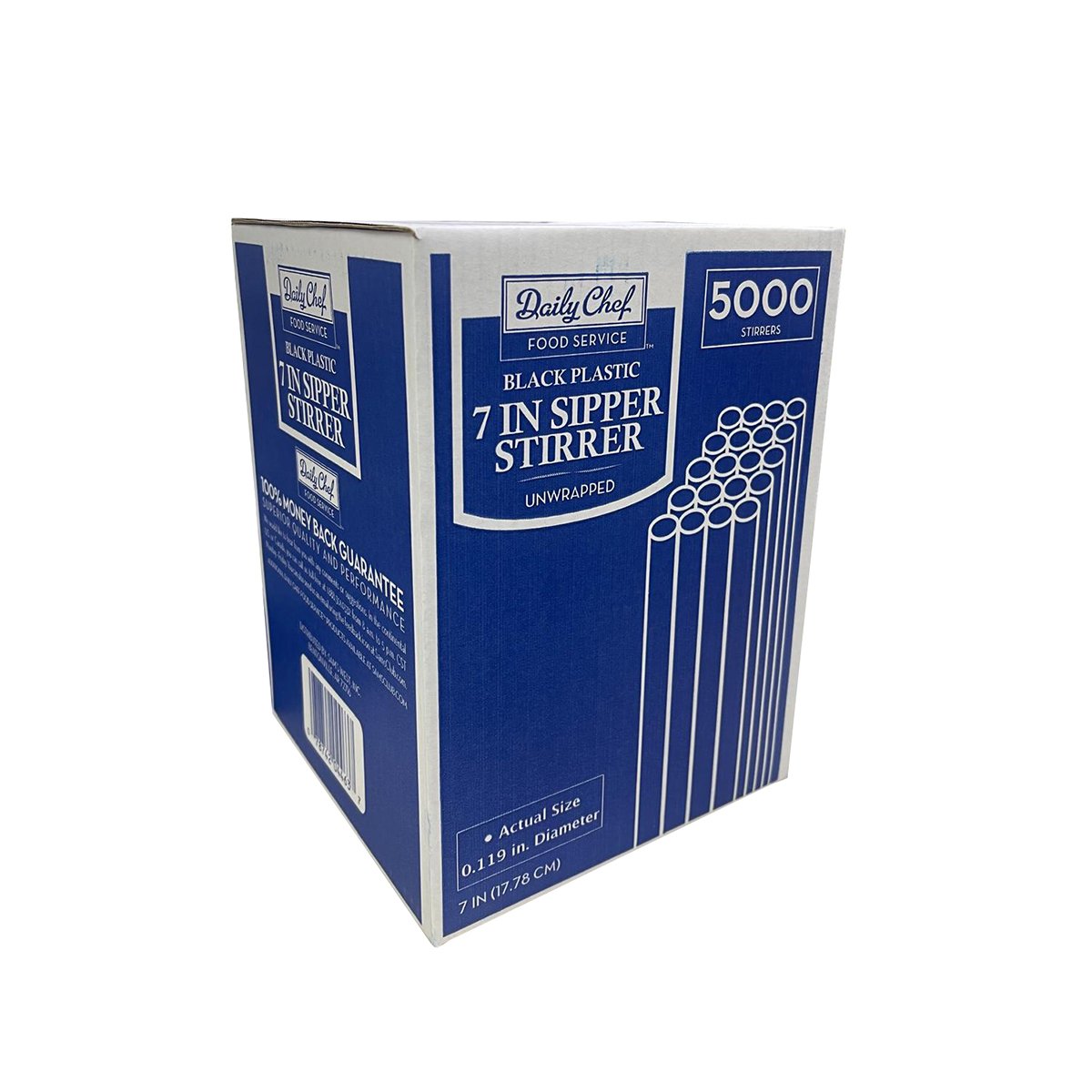 Daily Chef 7 Inches Sipper & Stirrer 5000 Pcs Per Box - MSTIRRER