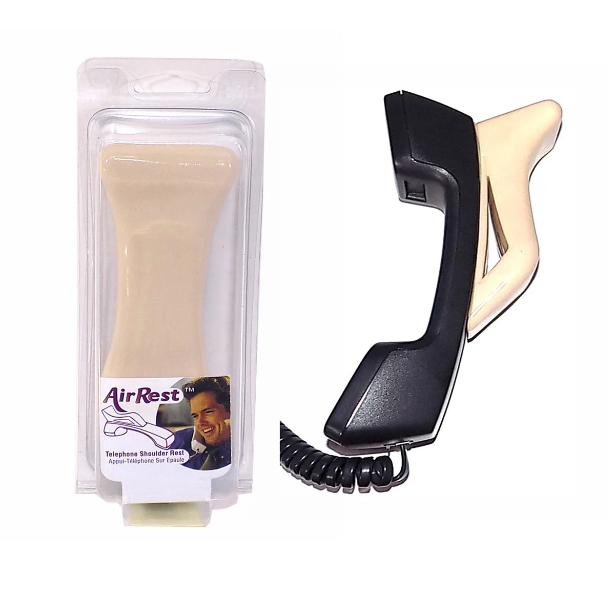 AirRest Telephone Shoulder Rest (Hands-Free Phone Holder)