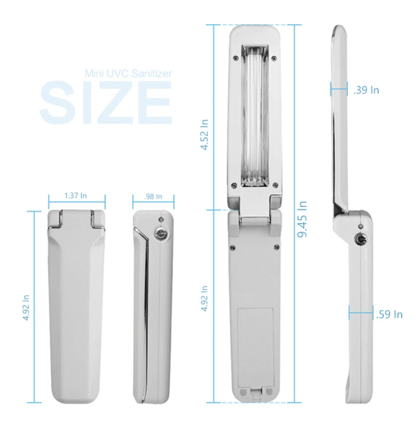 Safe UV Light Portable Wand Sanitizer
