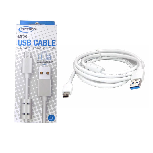 5Ft Micro USB Cable Charge-Transfer-Sync For Android - Y121